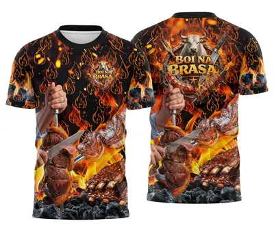 Camisa Churrascaria Carne