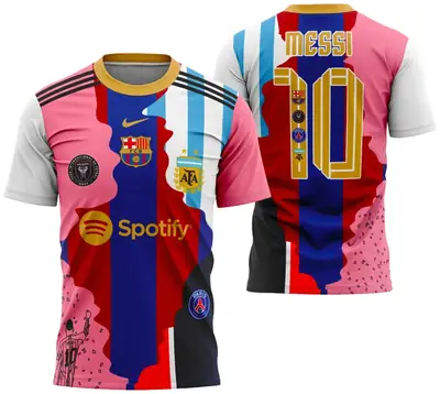 Camisa Comemorativa Messi Estampa 2025 Vol. 01