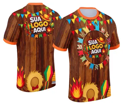 Arte Camisa Festa Junina - Arraiá - Modelo 007