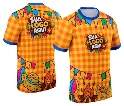 Arte Camisa Festa Junina - Arraiá - Modelo 016