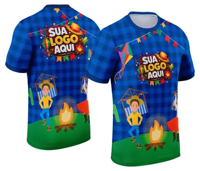 Arte Camisa Festa Junina - Arraiá - Modelo 044