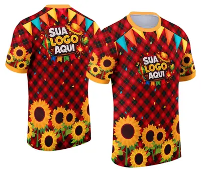 Arte Camisa Festa Junina - Arraiá - Modelo 076