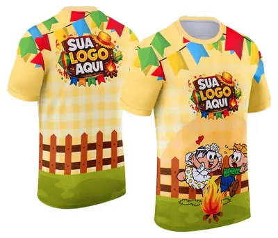 Arte Camisa Festa Junina - Arraiá - Modelo 088
