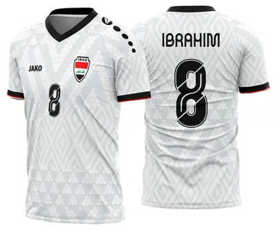 Arte Camisa Iraque Titular 2026 - 2028