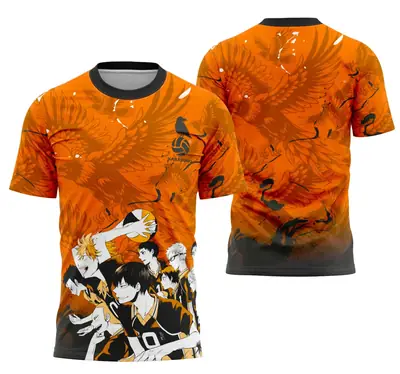 Camisa Karasuno Haikyuu