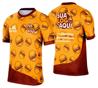 Camisa Lanche e Hamburgueria Modelo 003