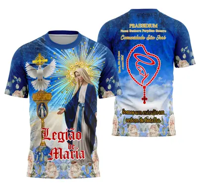 Camisa Legião de Maria - Religião Modelo 03