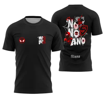 Camisa Nono Ano Homem Aranha 2026