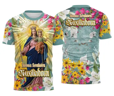 Camisa Nossa Senhora Auxiliadora - Religião