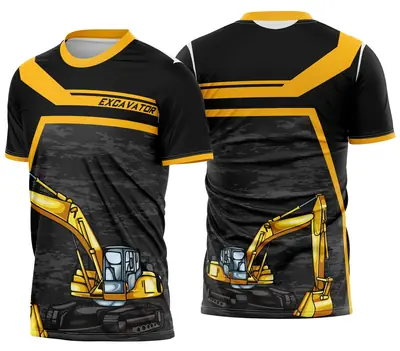 Camisa Operador de Máquinas Pesadas Modelo 08