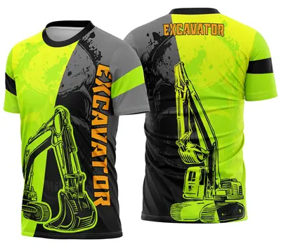 Camisa Operador de Máquinas Pesadas Modelo 06