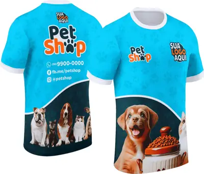 Camisa Pet Shop Modelo 001
