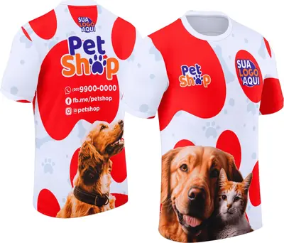 Camisa Pet Shop Modelo 002