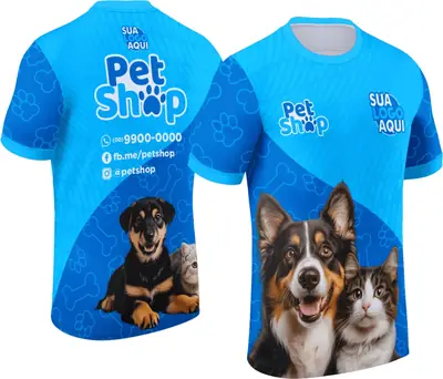 Camisa Pet Shop Modelo 004