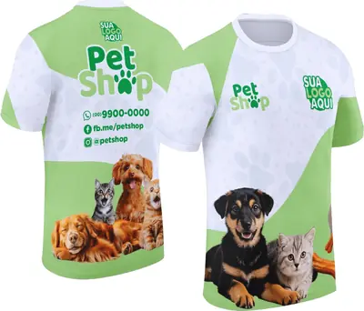 Camisa Pet Shop Modelo 007