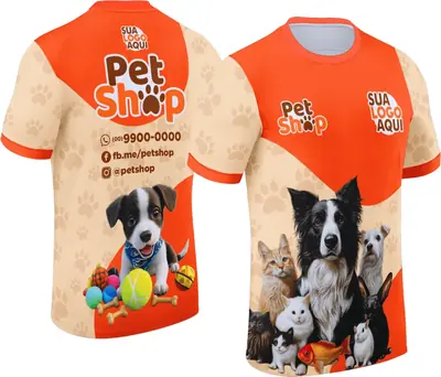 Camisa Pet Shop Modelo 008