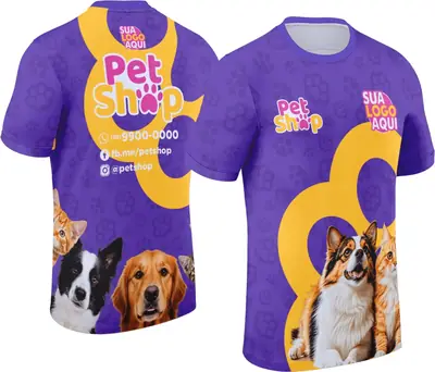 Camisa Pet Shop Modelo 010
