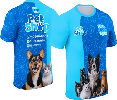 Camisa Pet Shop Modelo 013