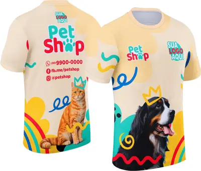 Camisa Pet Shop Modelo 014