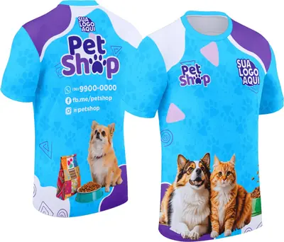 Camisa Pet Shop Modelo 016