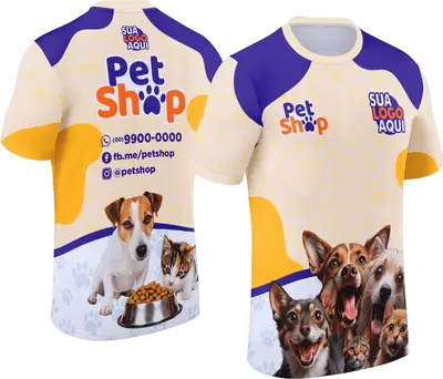 Camisa Pet Shop Modelo 018