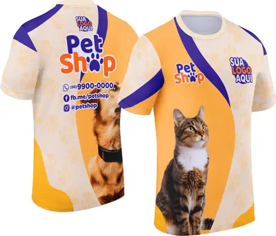 Camisa Pet Shop Modelo 019