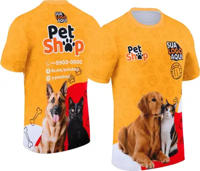 Camisa Pet Shop Modelo 022