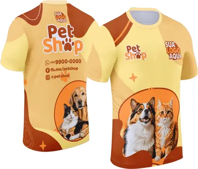 Camisa Pet Shop Modelo 023