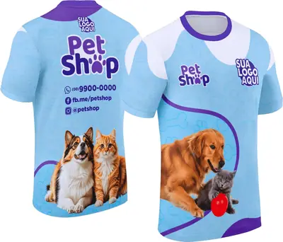 Camisa Pet Shop Modelo 024