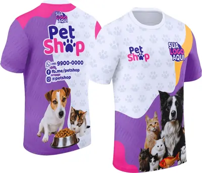 Camisa Pet Shop Modelo 025