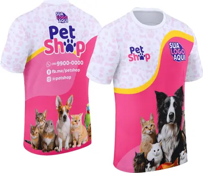 Camisa Pet Shop Modelo 034