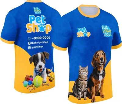 Camisa Pet Shop Modelo 035