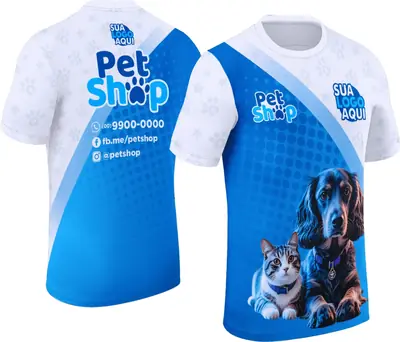 Camisa Pet Shop Modelo 036