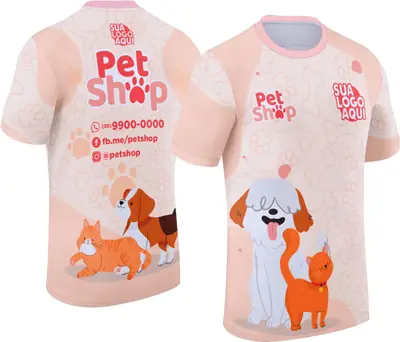Camisa Pet Shop Modelo 043