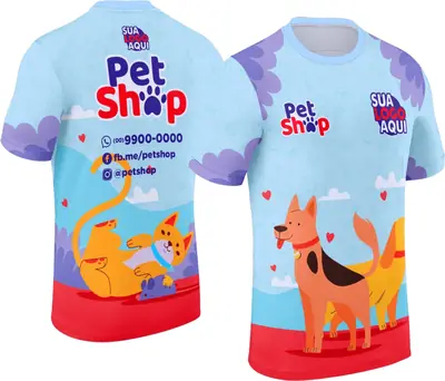 Camisa Pet Shop Modelo 046