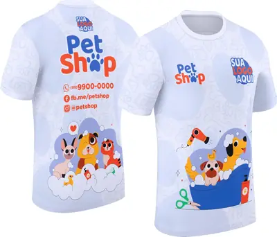 Camisa Pet Shop Modelo 055