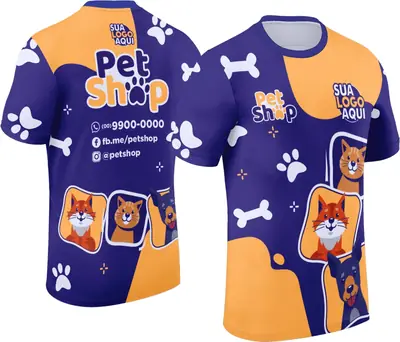 Camisa Pet Shop Modelo 057
