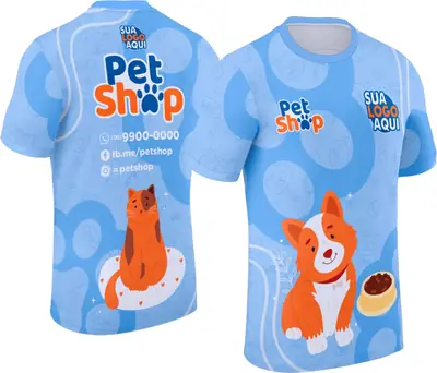 Camisa Pet Shop Modelo 058
