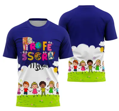 Camisa Professora Personalizada Modelo 95