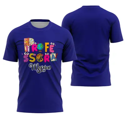 Camisa Professora Personalizada Modelo 91