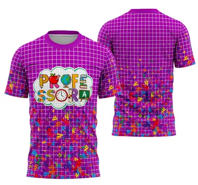 Camisa Professora Personalizada Modelo 115