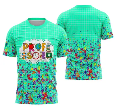 Camisa Professora Personalizada Modelo 118