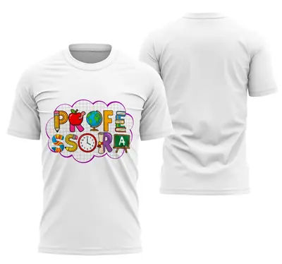 Camisa Professora Personalizada Modelo 88