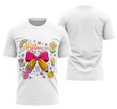 Camisa Professora Personalizada Modelo 83