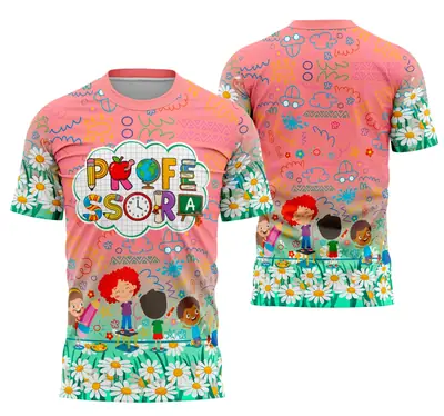 Camisa Professora Personalizada Modelo 98