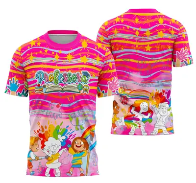 Camisa Professora Personalizada Modelo 102