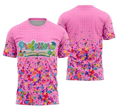 Camisa Professora Personalizada Modelo 112