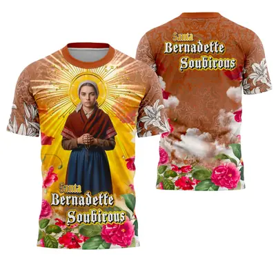 Camisa Santa Bernadette Soubirous - Religião