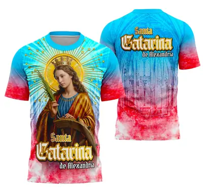 Camisa Santa Catarina de Alexandria (3)