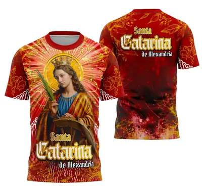 Camisa Santa Catarina de Alexandria (4)